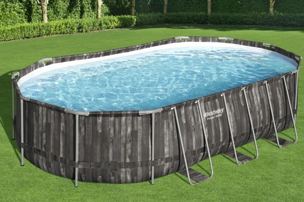 Bestway Pool Komplett-Set 610 x 366 x 122 cm