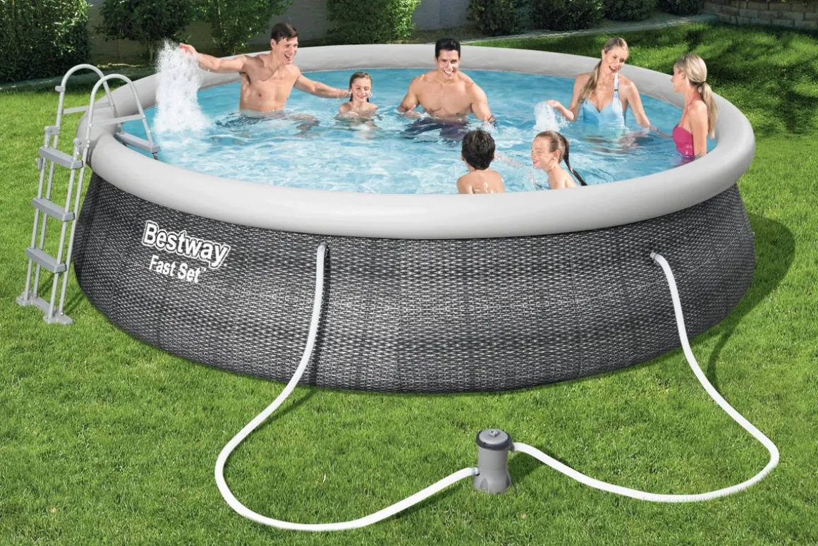Bestway Pool mit Filterpumpe 457 x 107 cm