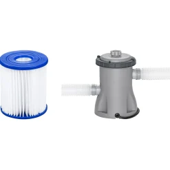 Bestway Pool Set dunkelblau 305 x 76 cm