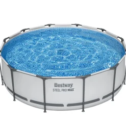 Bestway Pool Set hellgrau 366 x 100 cm