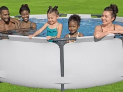 Bestway Pool Set hellgrau 305 x 76 cm