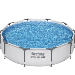 Bestway Pool Set hellgrau 305 x 76 cm