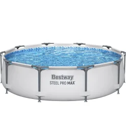 Bestway Pool Set hellgrau 305 x 76 cm