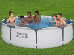 Bestway Pool Set hellgrau 305 x 76 cm