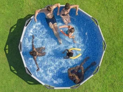 Bestway Pool Set hellgrau 305 x 76 cm