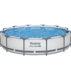 Bestway Pool Set hellgrau 366 x 76 cm