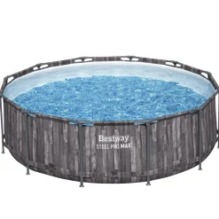 Bestway Pool Set Holz-Optik 366 x 100 cm