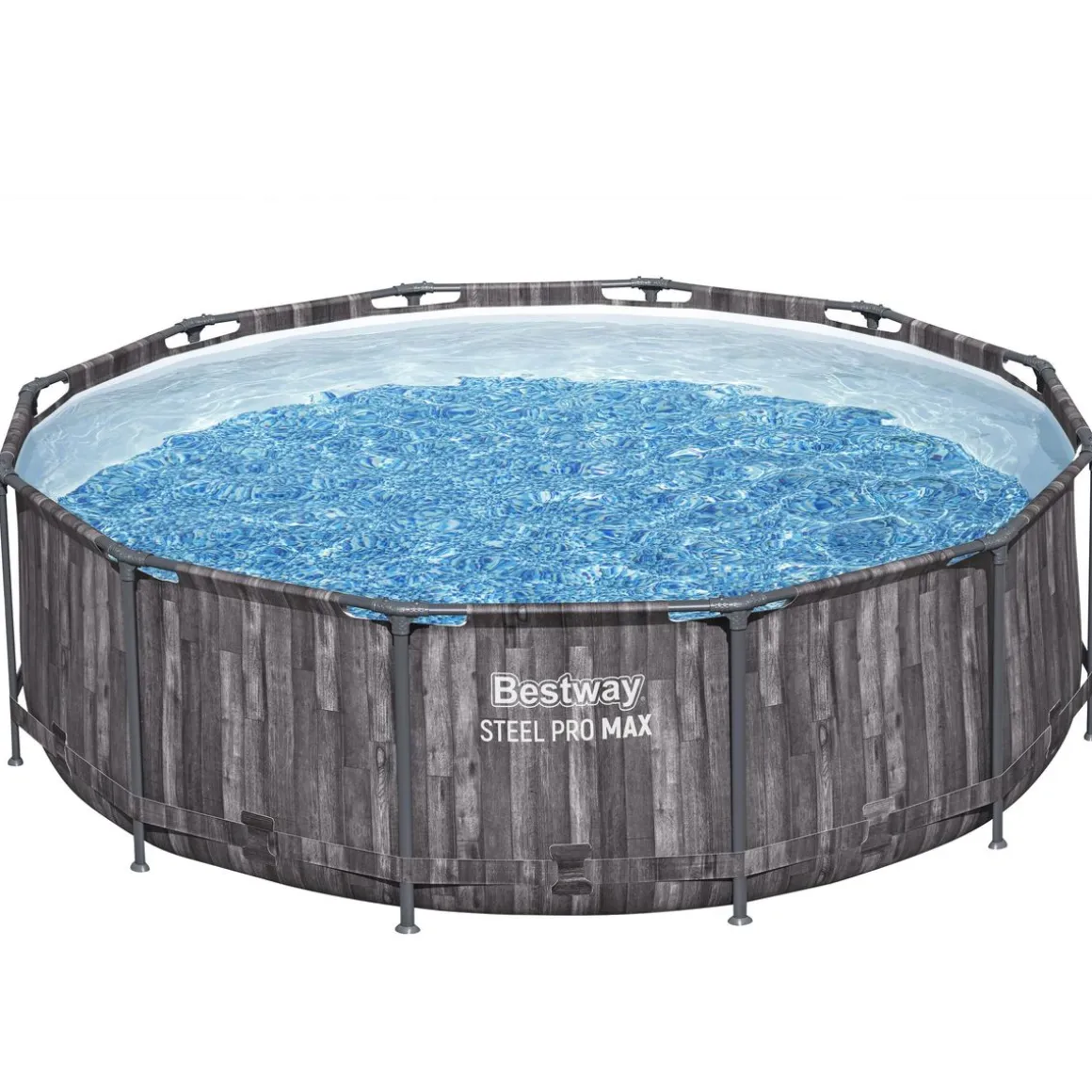Bestway Pool Set Holz-Optik 366 x 100 cm