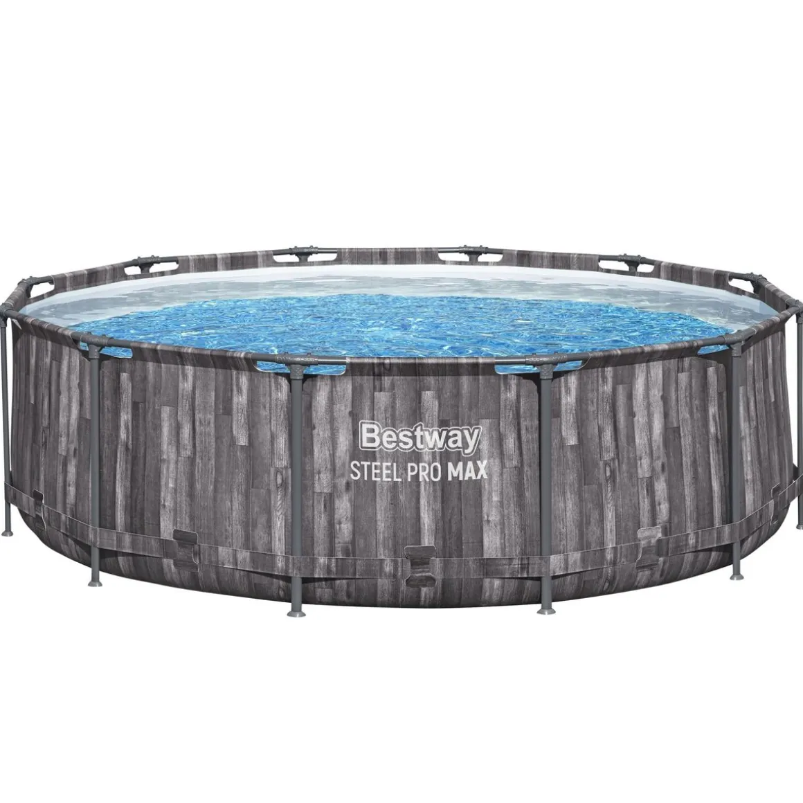 Bestway Pool Set Holz-Optik 366 x 100 cm