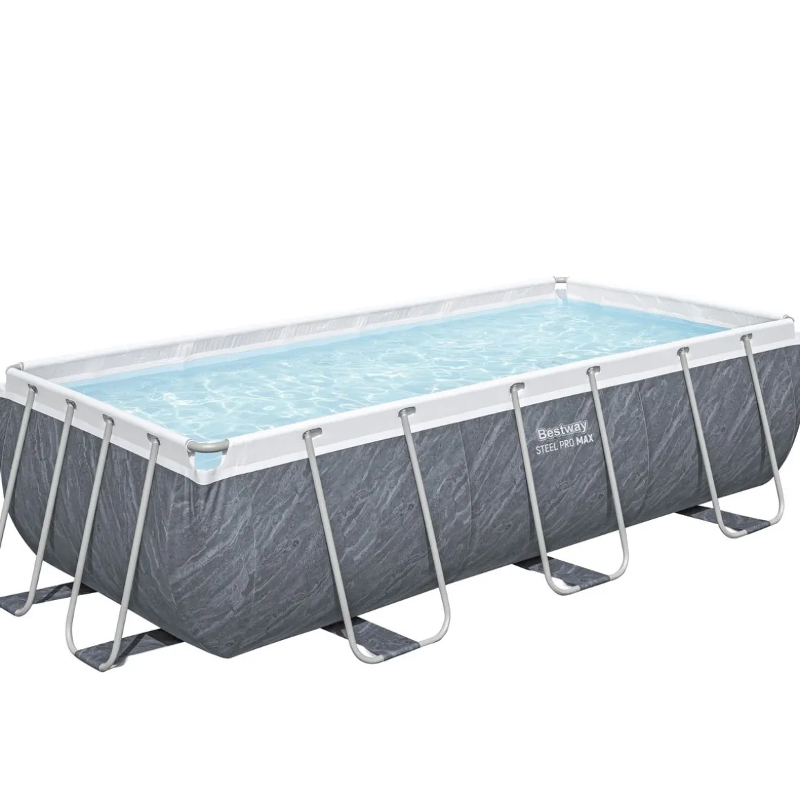 Bestway Pool Set Marmor-Optik 404 x 201 x 100 cm