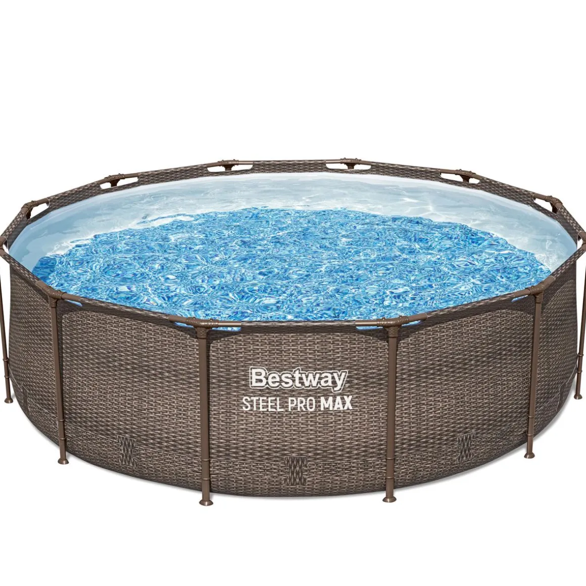 Bestway Pool Set Rattan-Optik 366 x 100 cm
