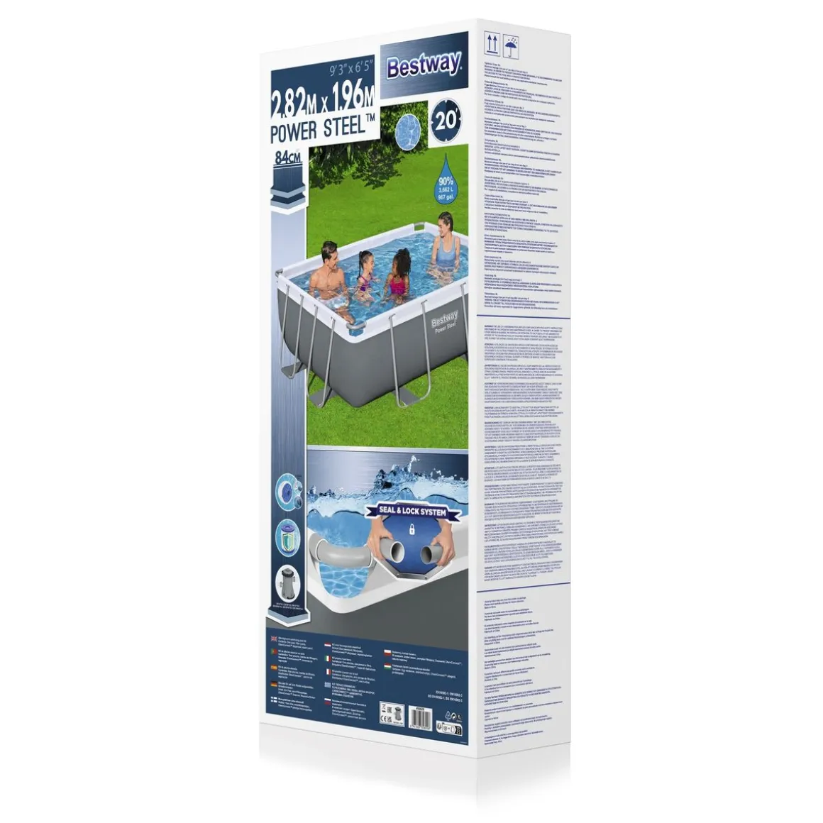 Bestway Pool Set 282 x 196 x 84 cm