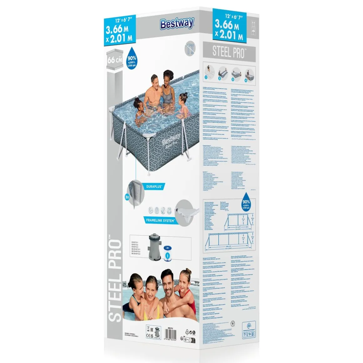 Bestway Pool Set 366 x 201 x 66 cm