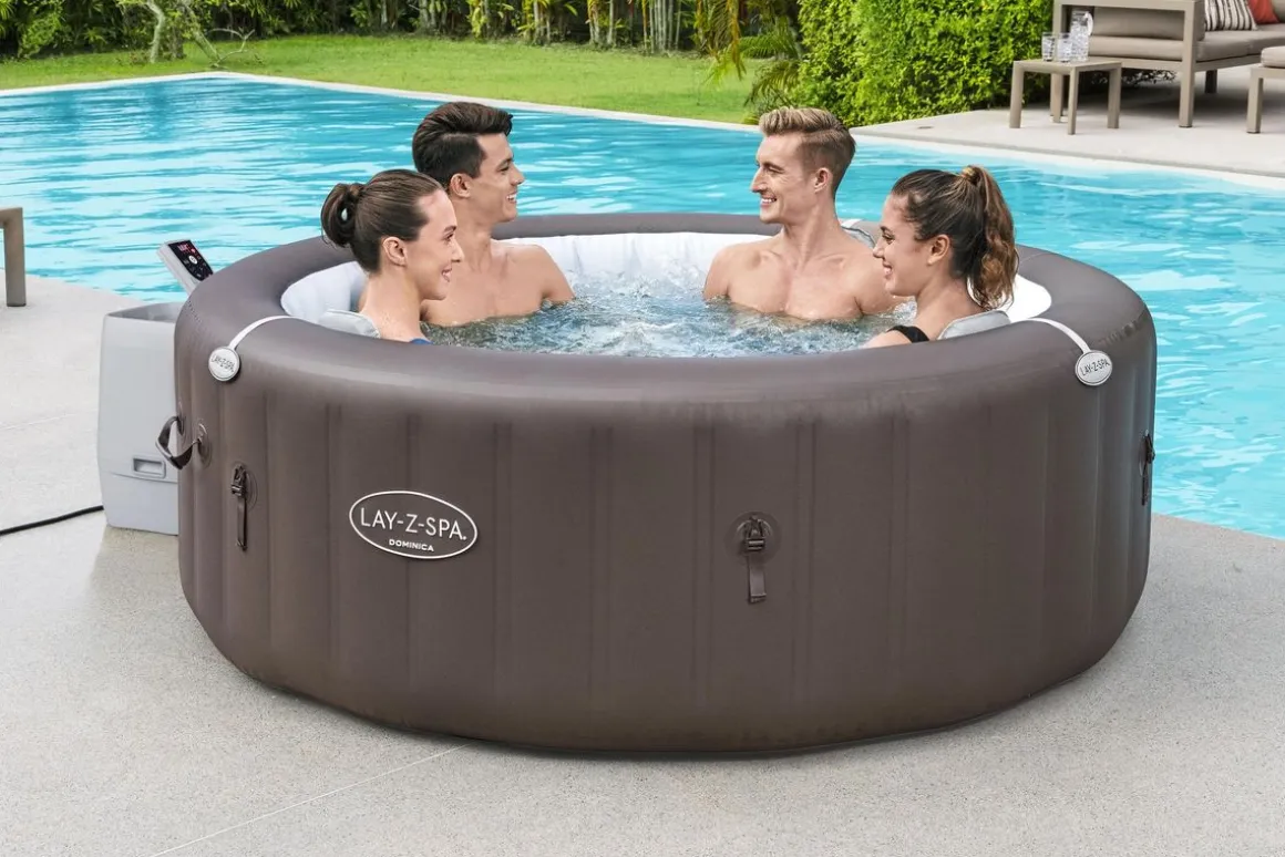Bestway Whirlpool Lay-Z-Spa DOMINICA HydroJet 6 Personen