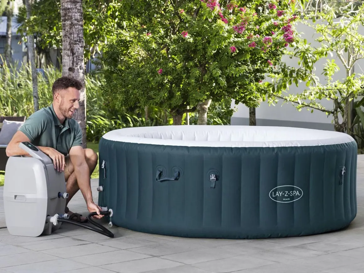 Bestway Whirlpool Lay-Z-Spa MIAMI 6 Personen
