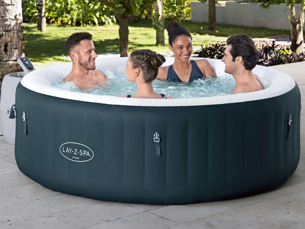 Bestway Whirlpool Lay-Z-Spa MIAMI 6 Personen