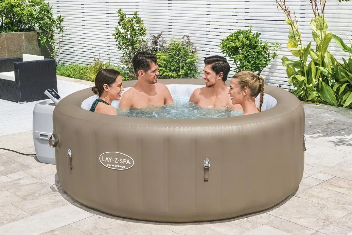Bestway Whirlpool Lay-Z-Spa PALM SPRINGS 6 Personen