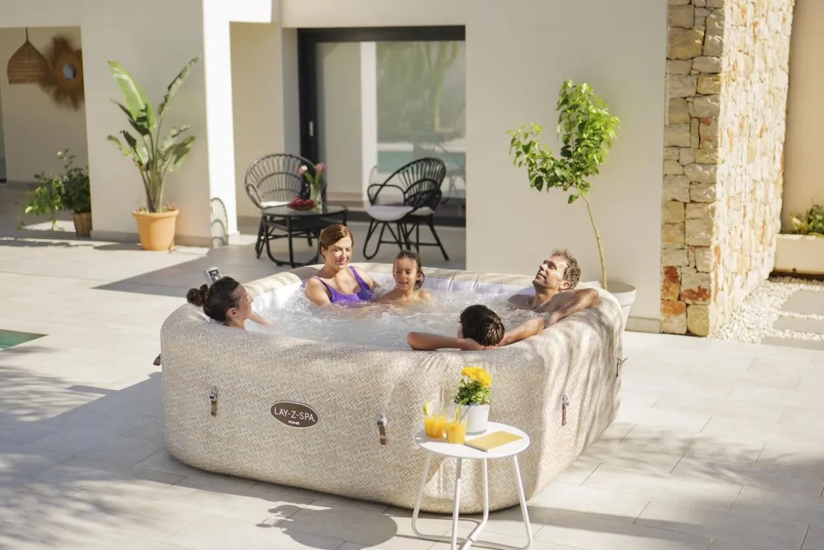 Bestway Whirlpool Lay-Z-Spa ROME 7 Personen
