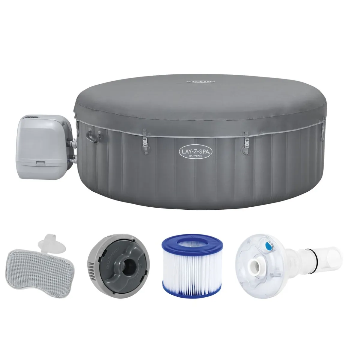 Bestway Whirlpool Lay-Z-Spa SANTORINI HydroJet 7 Personen