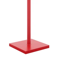 Betonstampfer Eisen 20 x 20 cm rot/schwarz