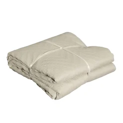 Bettüberwurf 200 x 220 cm beige