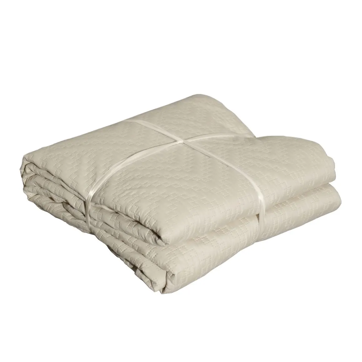 Bettüberwurf 200 x 220 cm beige