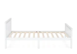 Bett Holz EMILY 90 x 200 cm weiss