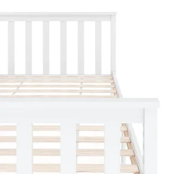 Bett Holz EMILY 90 x 200 cm weiss