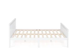 Bett Holz EMILY 140 x 200 cm weiss