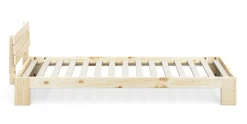 Bett Holz JAYDEN 90 x 200 cm nature