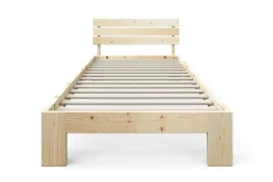 Bett Holz JAYDEN 90 x 200 cm nature