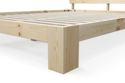 Bett Holz JAYDEN 160 x 200 cm nature