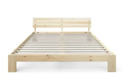 Bett Holz JAYDEN 160 x 200 cm nature