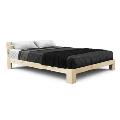 Bett Holz JAYDEN 160 x 200 cm nature