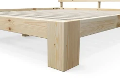 Bett Holz JAYDEN 180 x 200 cm nature