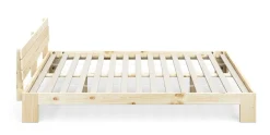 Bett Holz JAYDEN 180 x 200 cm nature