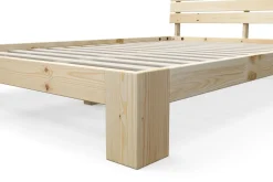 Bett Holz JAYDEN 140 x 200 cm nature