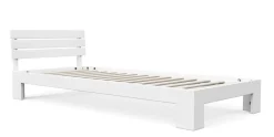 Bett Holz JAYDEN 90 x 200 cm weiss