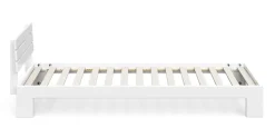 Bett Holz JAYDEN 90 x 200 cm weiss