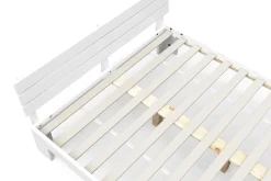 Bett Holz JAYDEN 140 x 200 cm weiss