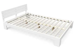 Bett Holz JAYDEN 140 x 200 cm weiss