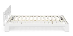 Bett Holz JAYDEN 140 x 200 cm weiss