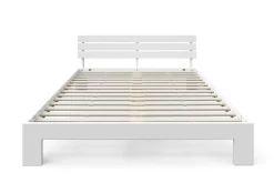 Bett Holz JAYDEN 140 x 200 cm weiss