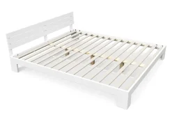Bett Holz JAYDEN 180 x 200 cm weiss
