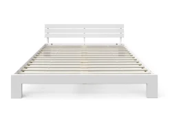 Bett Holz JAYDEN 160 x 200 cm weiss