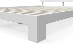 Bett Holz JAYDEN 160 x 200 cm weiss