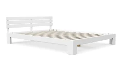 Bett Holz JAYDEN 160 x 200 cm weiss