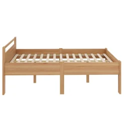 Bett Holz SHERWOOD 120 x 200 cm natur