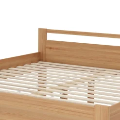 Bett Holz SHERWOOD 180 x 200 cm natur