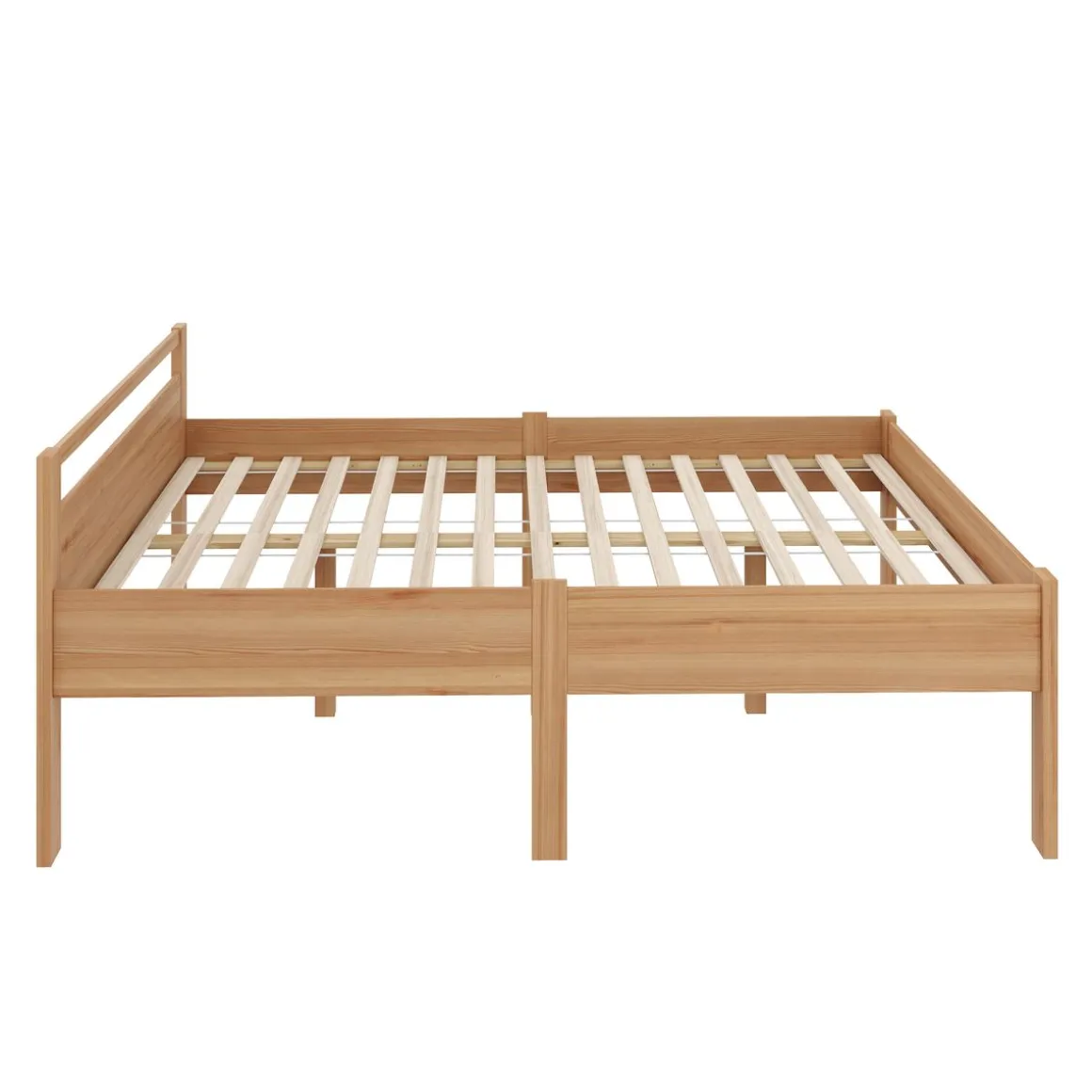 Bett Holz SHERWOOD 180 x 200 cm natur